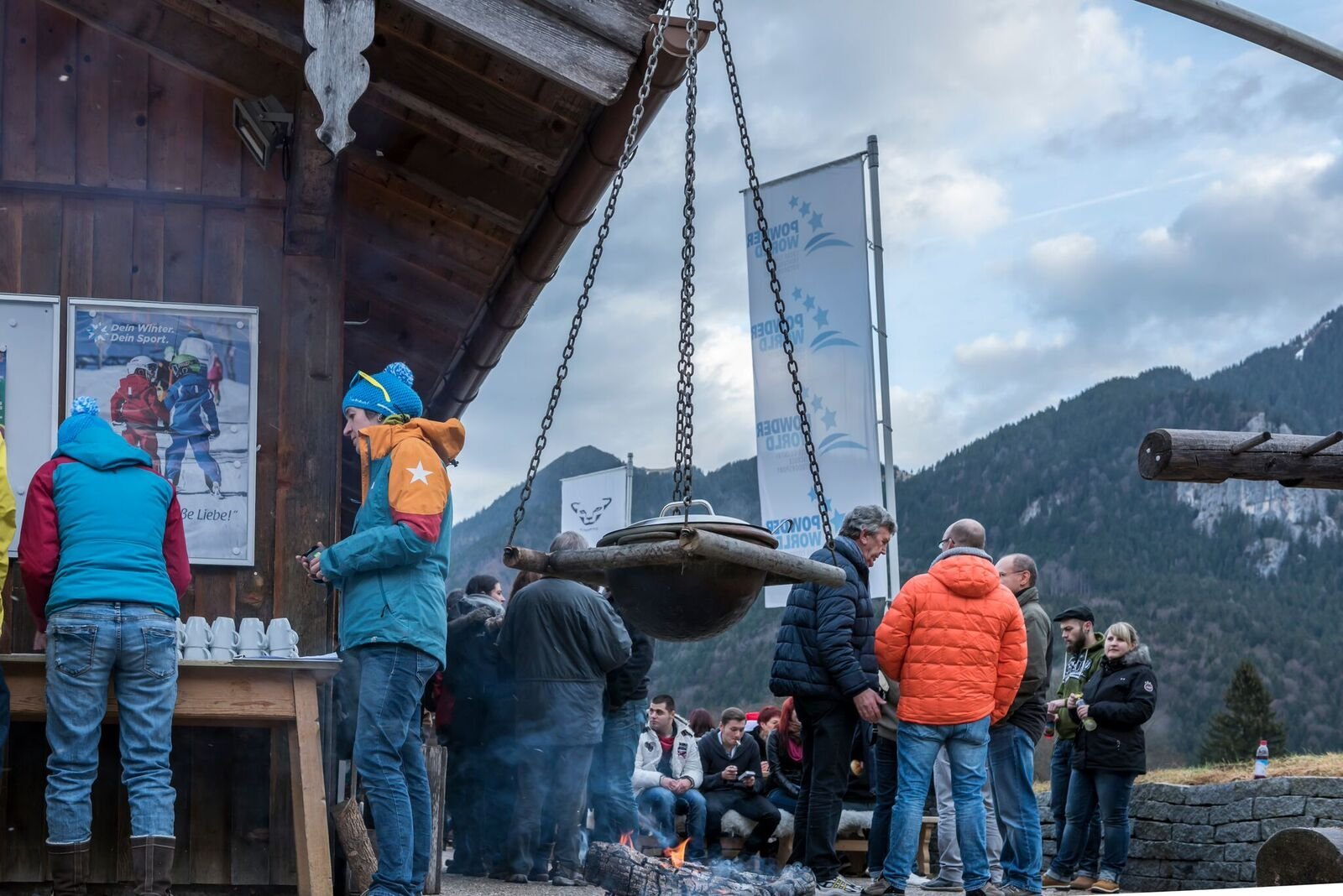 Firmen und Teams in der Natur